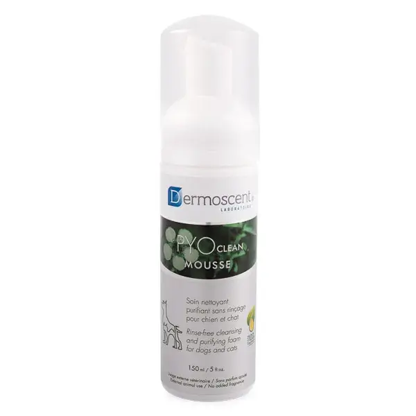 Spuma de curatare pentru caini pisici Dermoscent PyoClean Mousse 150 ml