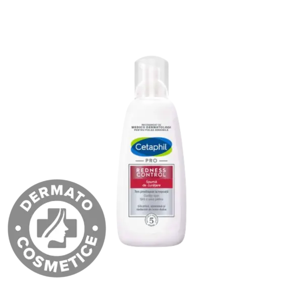 Spuma de curatare pentru fata Redness, 236ml, Cetaphil