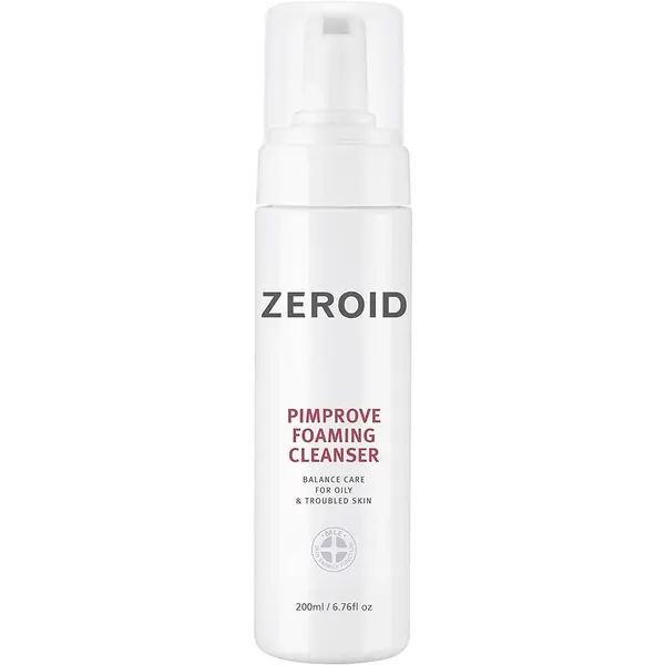 Spuma de curatare pentru ten gras Pimprove, 200ml, Zeroid