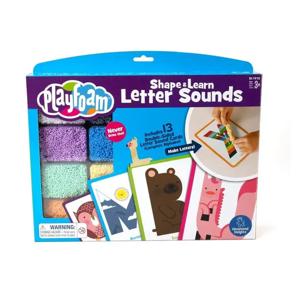Spuma de modelat Playfoam - Invatam alfabetul