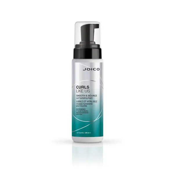 Spuma hidratanta pentru par cret Joico Curls Like Us Smooth & Bounce 200 ml