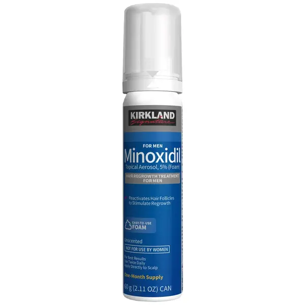 Spuma, Kirkland Signature, Minoxidil 5%, Tratament Impotriva Caderii Parului, 1x 60ml