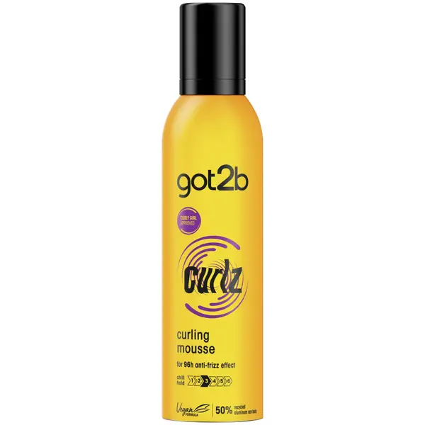 Spuma pentru bucle Curlz, 250ml, Got2B