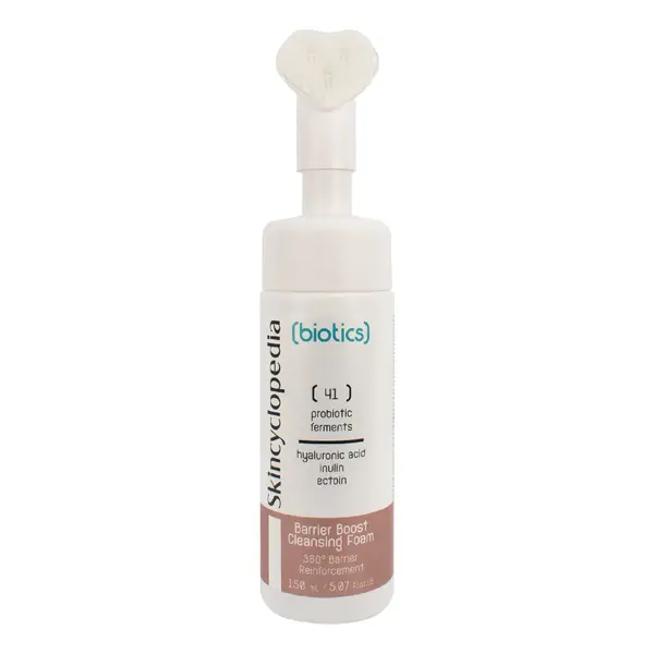 Spuma pentru curatarea fetei cu ectoina si inulina Biotics, 150 ml, Skincyclopedia