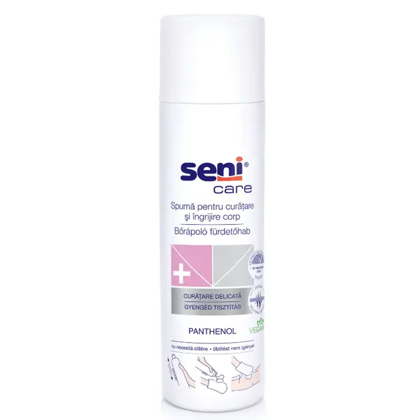 Spuma pentru curatarea si ingrijirea pielii SENI CARE, TMZO | 500 ml