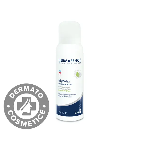 Spuma pentru ingrijirea picioarelor si unghiilor Mycolex, 125ml, Dermasence