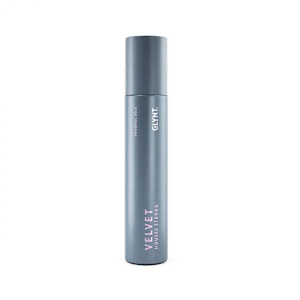 Spuma pentru par fin, fixare puternica Velvet Glynt, 500 ml