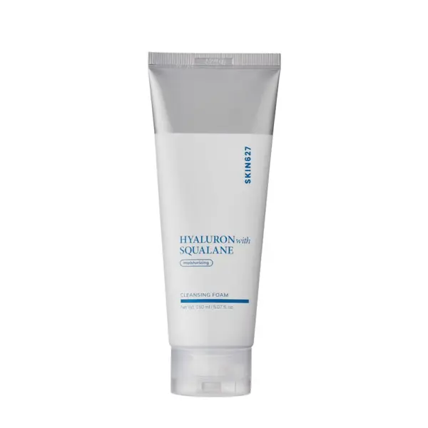 Spuma pt curatarea fetei cu acid hialuronic si squalan 150ml - Skin627