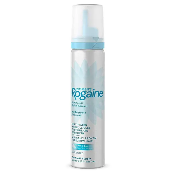 Spuma, Rogaine, impotriva Caderii Parului, Minoxidil 5%, pentru Femei, Tratament 2 luni (1x flacon 60ml)