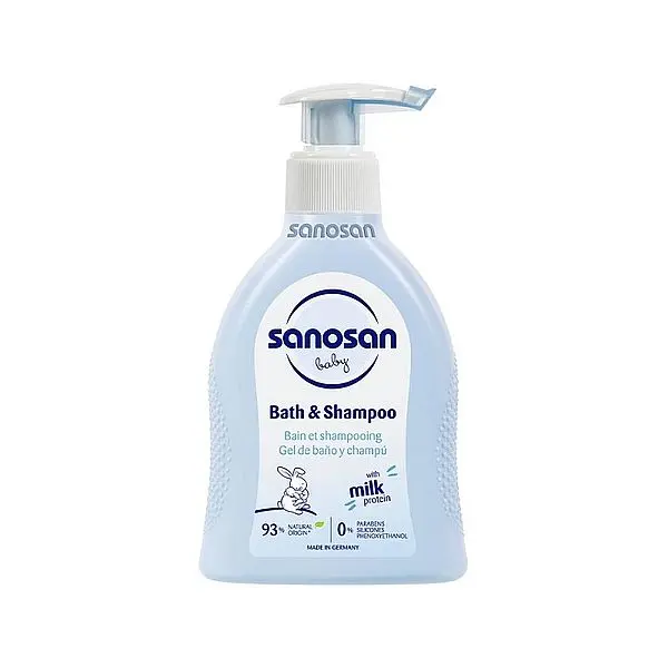 Spumant si sampon pentru copii, Sanosan | 200 ml