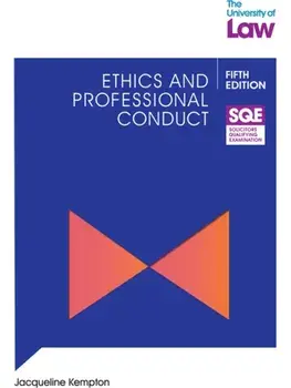 SQE Ethics and Professional Conduct 5e. 5 New edition, Paperback/Jacqui Kempton