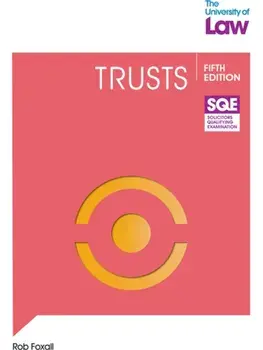 SQE Trusts 5e. 5 New edition, Paperback/Rob Foxall