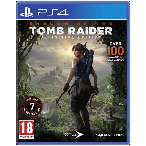 Square enix Joc Shadow of the Tomb Raider - Definitive Edition, pentru PlayStation 4 (PS4)