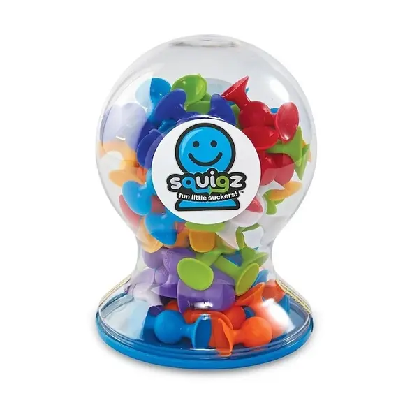 Squigz Deluxe - Set de constructie cu 44 de piese cu ventuze
