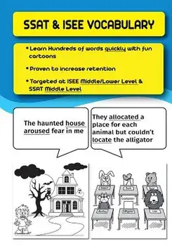 SSAT & ISEE Vocabulary, Paperback/J. Stone