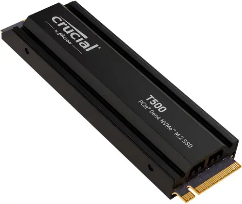 SSD Crucial T500, 1TB, M.2 2280, PCIe NVMe 4.0, Radiator