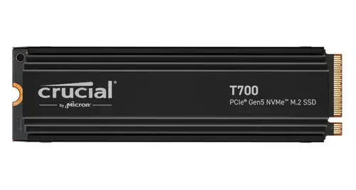 SSD Crucial T700, 2TB, PCI Express 5.0 x4, NVMe 2.0, radiator