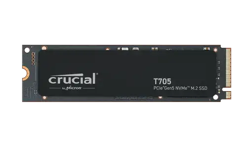 SSD Crucial T705, 2 TB, PCI Express 5.0 NVMe, M.2 2280