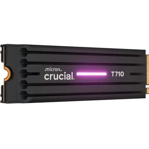 SSD Crucial T710 Heatsink, 1TB, PCIe 5.0 x4, NVMe