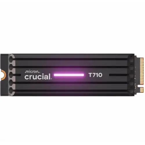 SSD Crucial T710 Heatsink, 2TB, PCIe 5.0 x4, NVMe