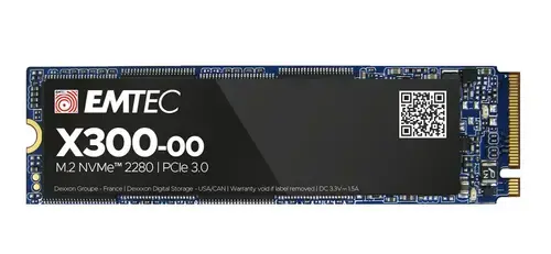 SSD EMTEC X300 Power Pro, 2 TB, PCIe Gen 3.0 x 4 NVMe, M.2 2280