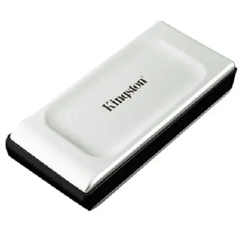 SSD extern Kingston XS2000 1TB, USB 3.2 Gen 2x2 (Argintiu)