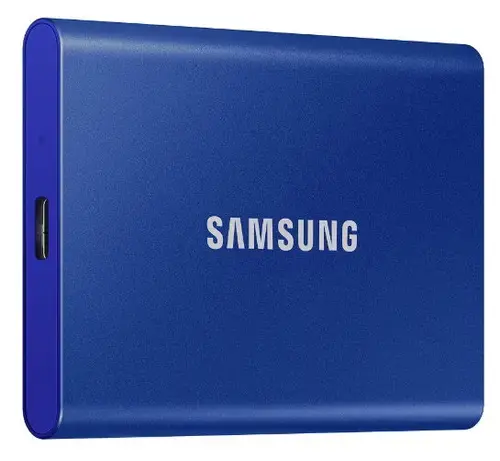 SSD Extern Samsung T7, 2TB, USB type-C 3.2 (Albastru)