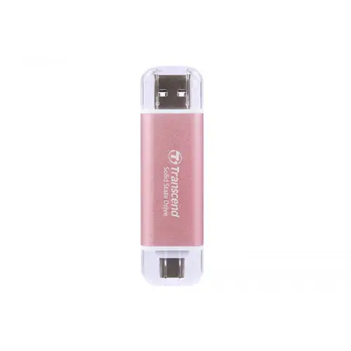 SSD Extern Transcend ESD310P, 1TB, USB-C 3.2 Gen 2x1 (Roz)