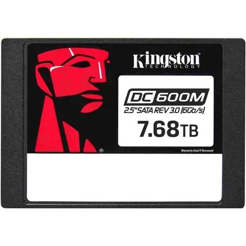 SSD Kingston DC600M, 7680GB, 2.5inch, SATA III, 6Gbps