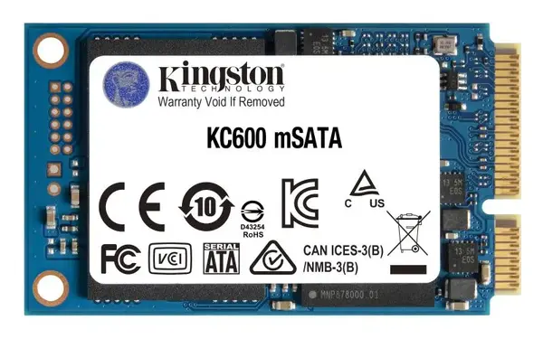 SSD Kingston KC600, 512GB, mSATA SSD Kingston KC600, 512GB, mSATA