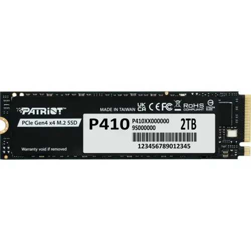 SSD Patriot Viper P410, M.2 PCIe Gen 4 x4, NVMe, 2TB