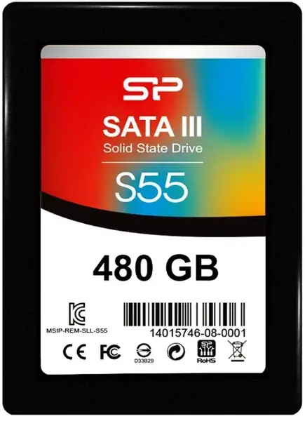 SSD Silicon Power S55 Series, 480GB, 2.5inch, Sata III 600