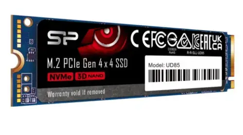 SSD Silicon Power UD85, 500GB, M.2 2280, PCIe Gen 4.0 x4 NVMe