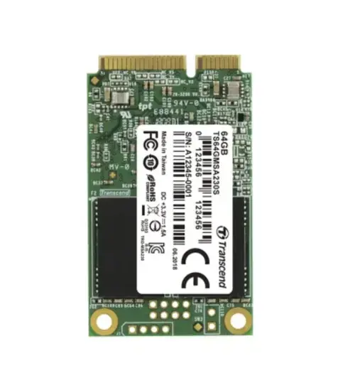 SSD Transcend MSA230S, 64GB, SATA3, mSATA 3D NAND