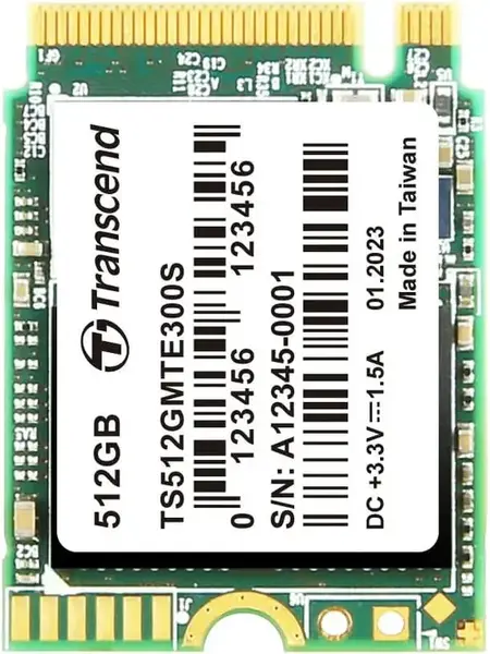 SSD Transcend MTE300S 512GB, M.2 2230, PCIe Gen3 x4 NVMe
