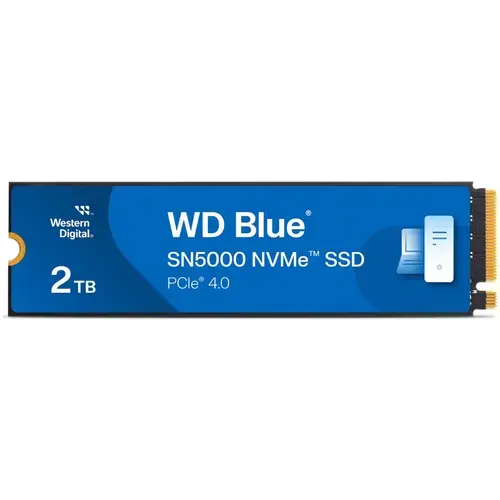 SSD Western Digital Blue SN5000 2TB PCI Express 4.0 x4 M.2 2280