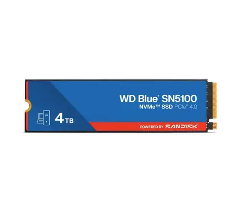 SSD Western Digital SN5100, 4TB, PCI Express 4.0 x4, M.2 2280