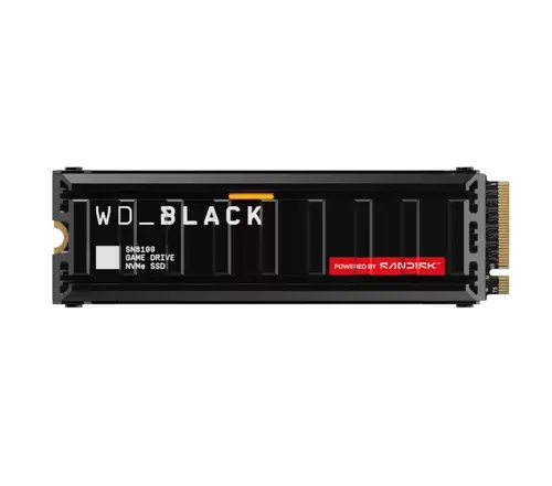 SSD Western Digital SN8100 HeatSink, 1TB, PCIe Gen5 x4 NVMe, M.2 2280
