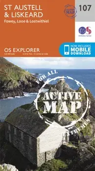 St.Austell,Liskeard, Fowey, Looe and Lostwithiel. September 2015 ed, Sheet Map/Ordnance Survey