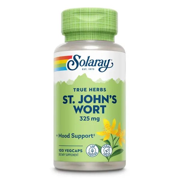 St John's Wort 325 mg, 100 capsule, Solaray
