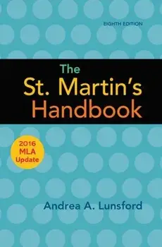 St. Martin's Handbook with 2016 MLA update, Hardback/Andrea A. Lunsford