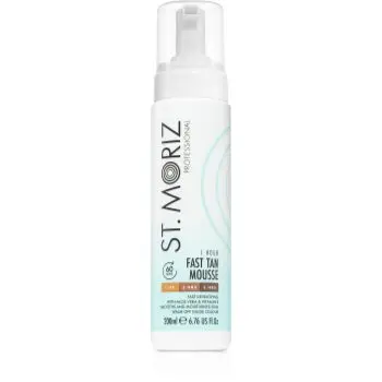 St. Moriz Fast Tan spumă autobronzantă pentru un bronz rapid