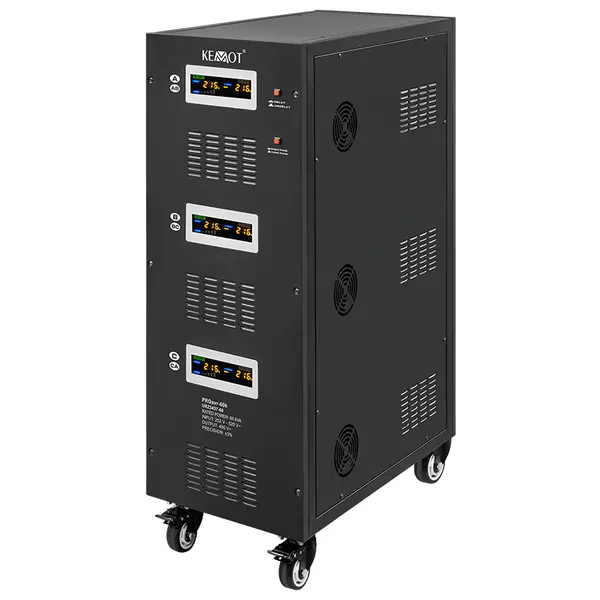 Stabilizator de tensiune servomotor trifazat 60 KVA Kemot PROAVR-60K