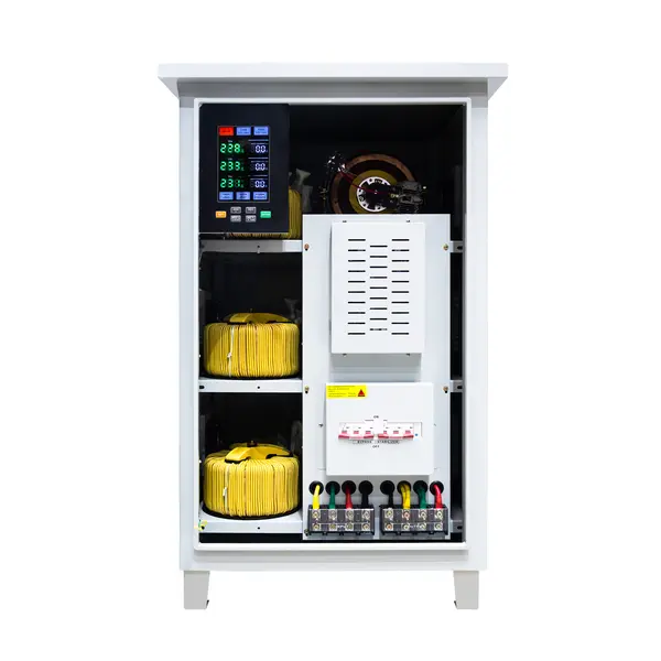 Stabilizator de tensiune trifazat-trifazat 75 KVA cu servomotor, exterior IP65, TED Electric TED007506