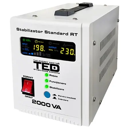 Stabilizator tensiune automat 2000va ted electric TED000125 TED-AVR2000