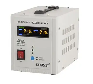 Stabilizator tensiune automat Kemot URZ3412, Precizie 5%, 1000VA (Alb)