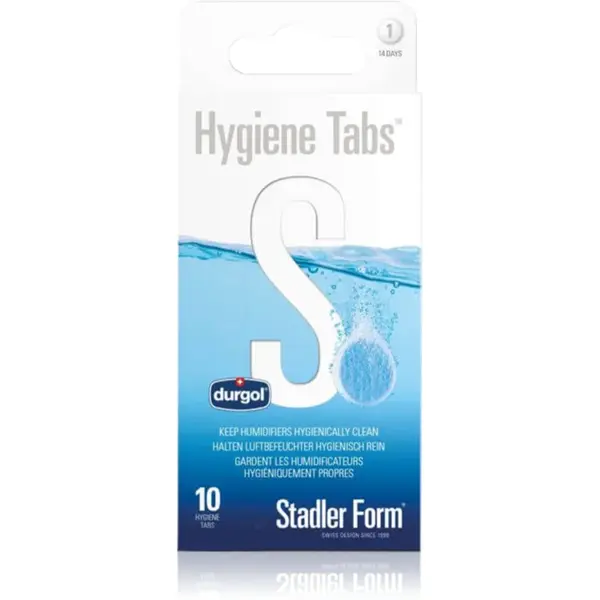 Stadler Form Hygiene Tabs tablete de igienizare pentru toate dispozitivele care funcționează cu apă 10 buc