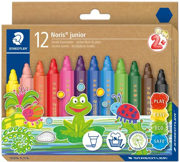 Staedtler Noris Junior - 12 culori