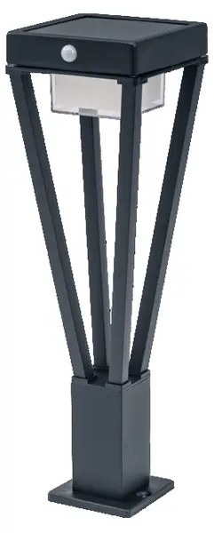 Stâlp solar Osram - Endura Style Bouquet, 50 cm, 6W, negru