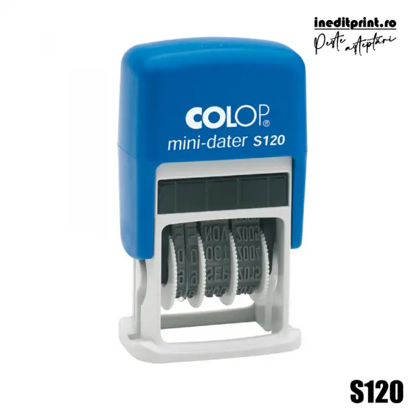 Stampila Mini-Dater S120 Tus negru